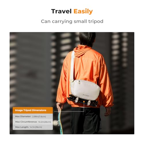 Image of K&F CONCEPT Camera Sling Bag Crossbody Bag Waterproof Camera Shoulder Backpack DSLR /SLR /Mirrorless Camera Case