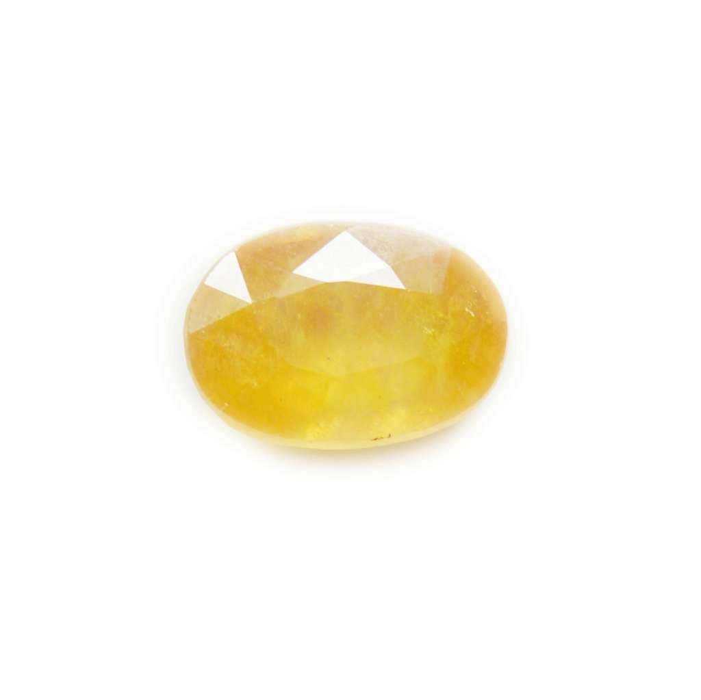 55caratnatural Yellow Sapphire Gemstone Carat September
