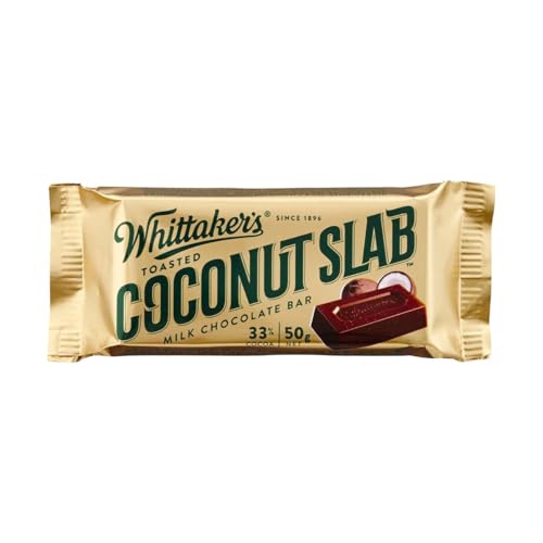 Whittaker's Coconut Slab 50g x 50