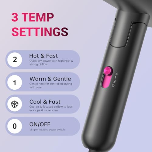 8% Off CONFU Travel Hair Dryer for Curly Hair - Use Code UBQJ6ZQE - Image 7