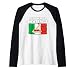 Cooka Da Meatball Funny Trending Italian Slang Food Lover Raglan Baseball Tee