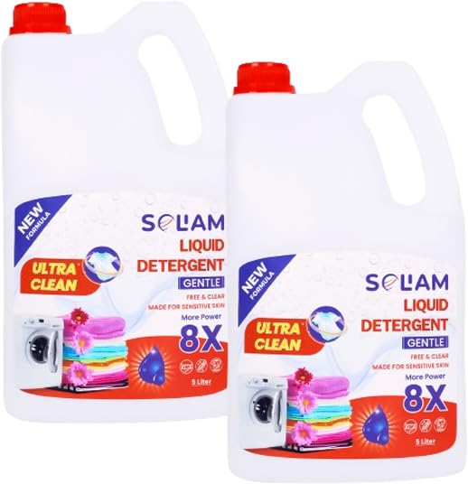 SOLIAM 10 Liter Liquid Detergent Suitable For Top Load & Front Load Washing Machine (BLUE-JASMIN) (B0DBV9P3Q6) Amazon Price History, Amazon Price Tracker