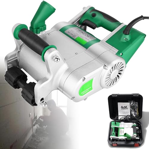 Maszyna do rowkowania ścian 1100 W Maszyna do cięcia rowków ściennych Elektryczna bruzdownica do ścian Maszyna do cięcia rowków do betonu Frezy do betonu Dłutownica rowkowa, 25 35 mm