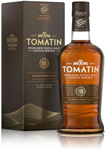 Tomatin 18 Years Old Oloroso Sherry Casks 46% Vol. 0,7l in Giftbo...