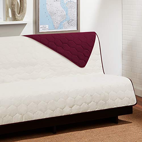 Surefit Sf48476 Sofas, Burgundy/Cream #TOP2