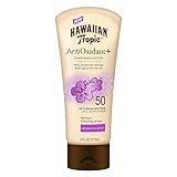 Hawaiian Tropic AntiOxidant+ Sunscreen Lotion, Lightweight Sun Protection, Broad Spectrum, SPF 50, 6 Ounces
