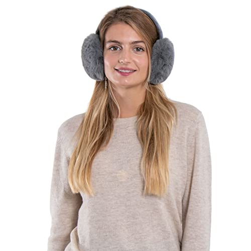 Simplicity Men Women Plush Fluffy Ear Muffs Winter For Outdoor Snowboarding Mens Earmuffs Ear Warmers For Men Walker Ear Covers,Grey #TOP1