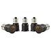 Electop E12 to E14 Socket Adapter Converter,Candelabra E12 Base Convert to European Intermediate E14 Base(5 Pack)
