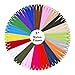 Mandala Crafts Colored Nylon Coil Zipper for Sewing, Handbag, Purse Making, Clothing, Wholesale Pack (5 Inches 100 Count, 20 Assorted Colors)