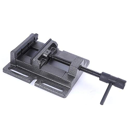 KATSU Étau de Perceuse à Colonne 150mm, Pince de Banc de Perceuse à Colonne de Type Allemand de Qualité Professionnelle pour Perceuses d'Atelier Et de Fraisage 4022746