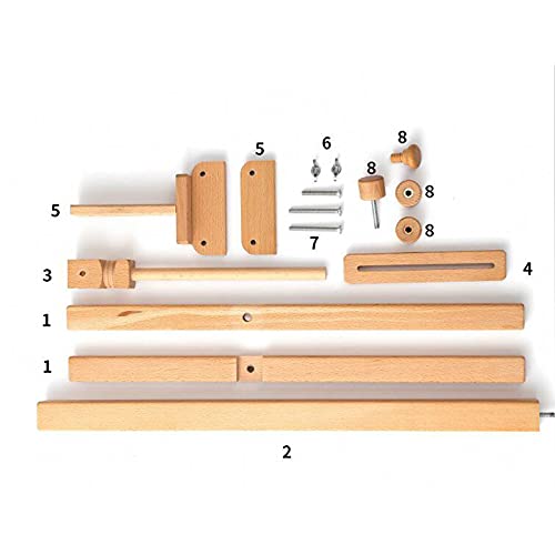 Dynwave Needlework Floor-Standing Type Adjustable Made Of Beech Wood Tapestry Stitch Embroidery Holder #TOP7