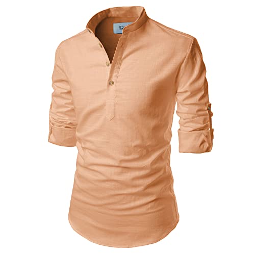 Image of Cotton 4 Button Kurta For Men