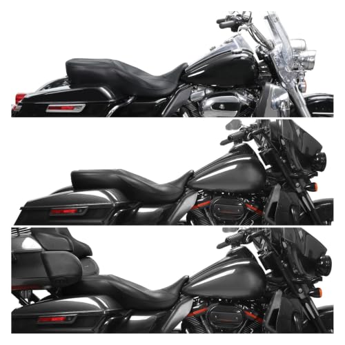 Selle Touring pour éviter le mal de dos en Road King Glide Electra 2009-2023