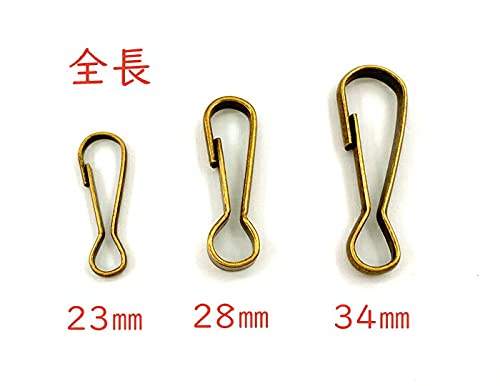 Amazon.co.jp: 「板ナ28」 40個入 板ナスカン 全長28mm 尾内径3.5mm 