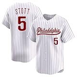 Custom Mens/Women/Youth Philadelphia White Bryson Stott Baseball Stitched T-Shirt for Sports Fan