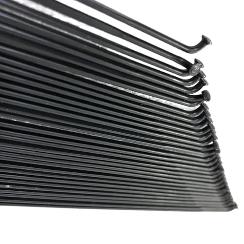 Rayons de vélo plats 14G 2.0mm coudés en J de 168mm à 302mm pour réparation de roue