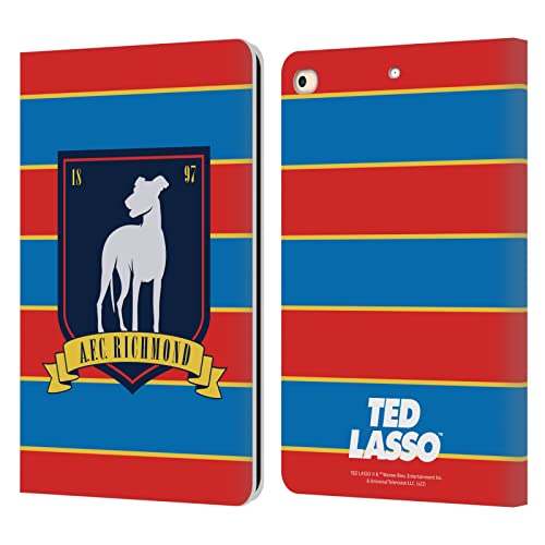 Protection iPad 9.7 Ted Lasso cuir étui portefeuille 2017 2018