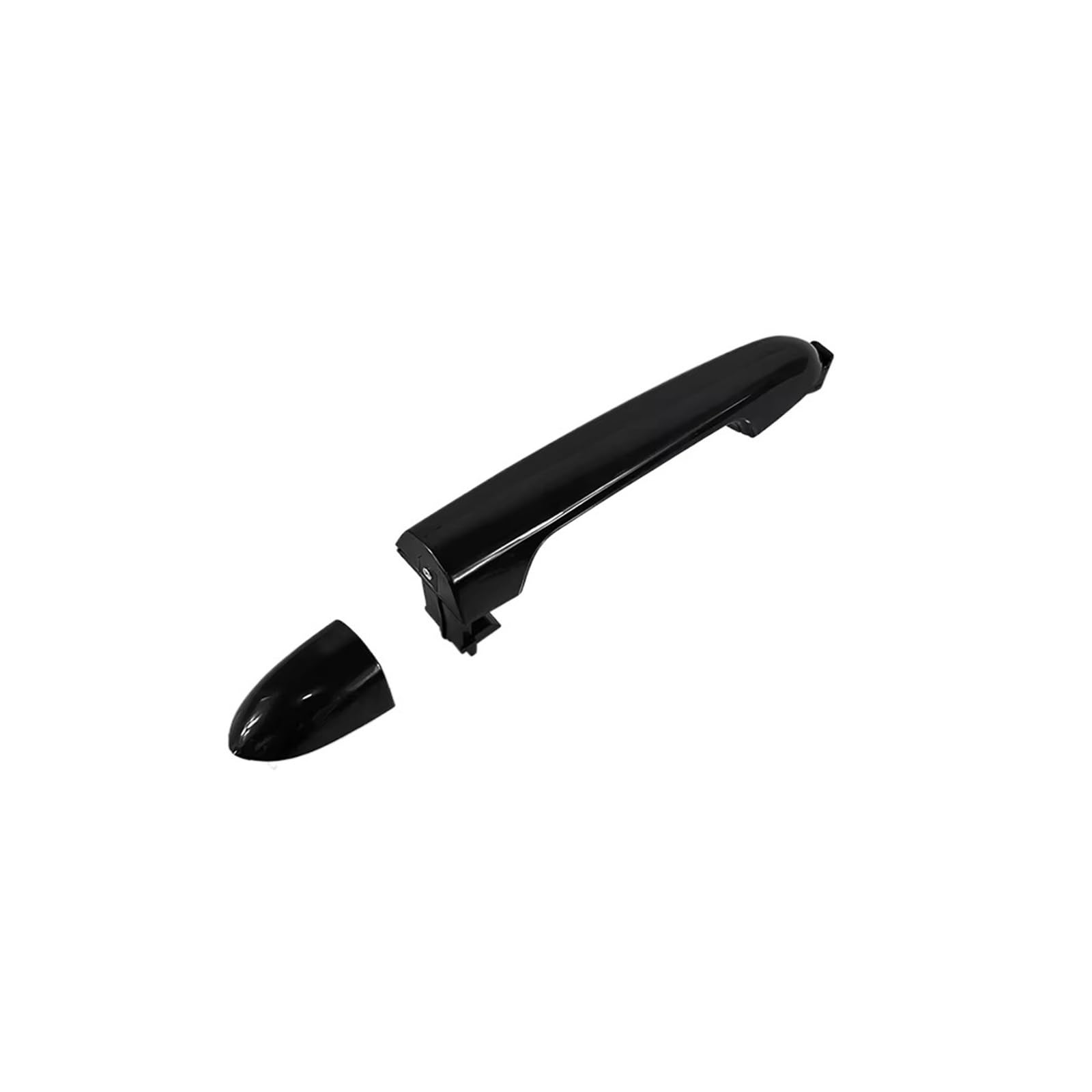 DBCKLS Vehicle Exterior Outer Door Handle for Kia for Rio 2012-2017 Outer Door Handle Exterior Black 82651-1W010 82652-1W010 82652-1W030(No Hole)