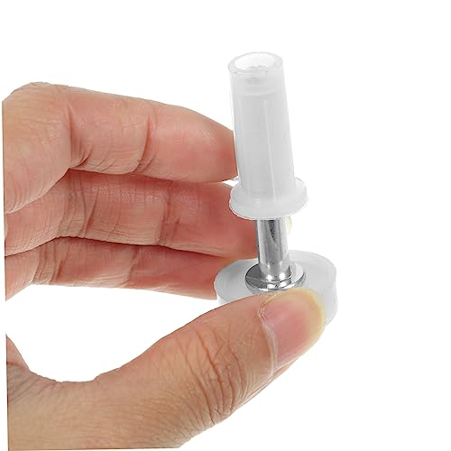 Juego de herrajes para puerta plegable Angoily, kit de reemplazo de rodillos duradero para puertas de clóset, con ruedas guía y pivote metálico, fácil instalación para hogares y oficinas miniatura 2