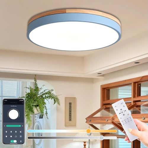 LEDライト　シーリングライト　グレー　10畳　ライト　北欧風　リモコン付き COZY・ライトグレー 間接照明機能付きシーリングライト｜〜10畳