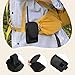 rockible Two Holder, Radio Pouch Waist Bag, Universal Storage Bag, Walkie Pouch for Security Hiking Cycling Outdoor