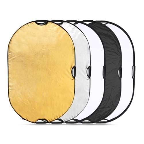 Tofficu 1pc Portable Foldable Camera Lighting Reflector Kit Durable Multi Reflector for Photography Easy to Carry for Go Shooting