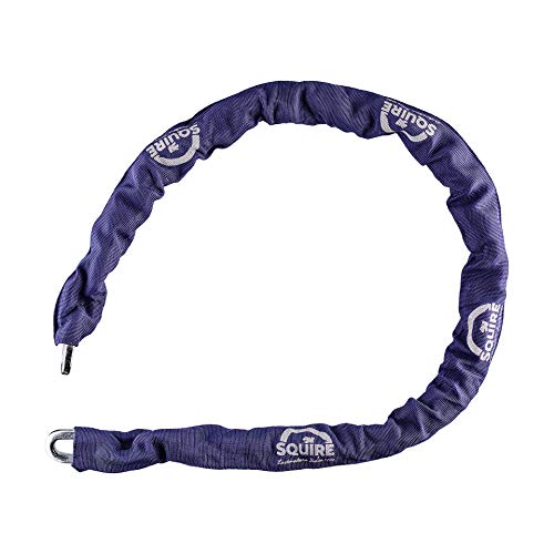 Image of Henry Squire High Security J Hardened Alloy Steel Chain with Black Sleeve, 1200 mm (Length) x 8 mm Link (Diameter)