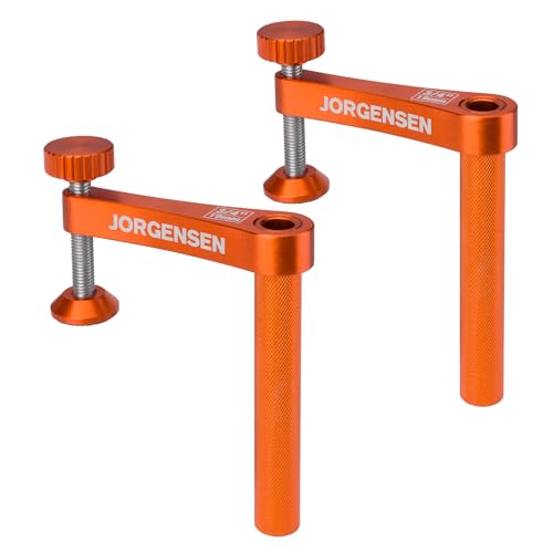 JORGENSEN 2 Pack Bench Dog Clamp 3/4 (19mm) Dog Hole Woodworking Clamp