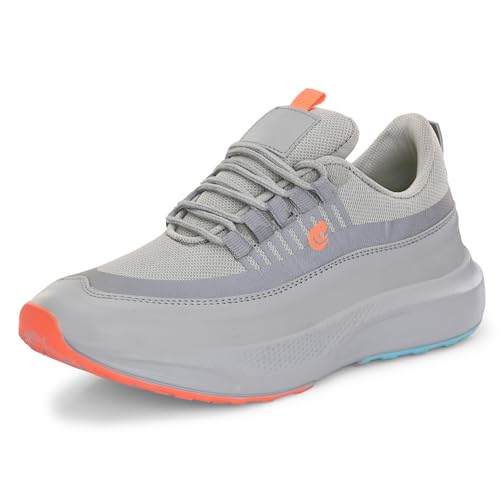Image of Centrino Sporty Sneakers for Man | Shoes for Men Stylish | Casual Lightweight Lace-Up Canvas Walking Shoes | Cushioned Insole | Breathable Comfortable Anti-Skid | Mens Sports Shoes for Daily Outings (6830)