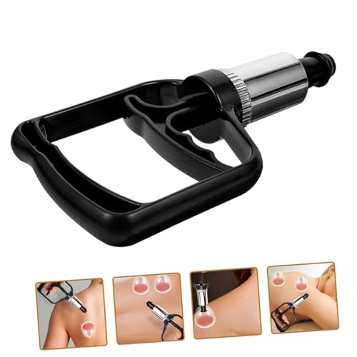 2 piezas de accesorio para ventosas manuales de masaje, herramienta de plástico para succión y circulación miniatura 7