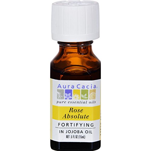 Aura Cacia Aceite Esencial de Rosa Absoluta miniatura 1
