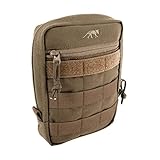 Tasmanian Tiger TT Tac Pouch 5 Rucksack Zusatz-Tasche für Zubehör EDC, Molle-kompatibel, incl. Regenhülle, 20 x 15 x 5 cm (Coyote Brown)