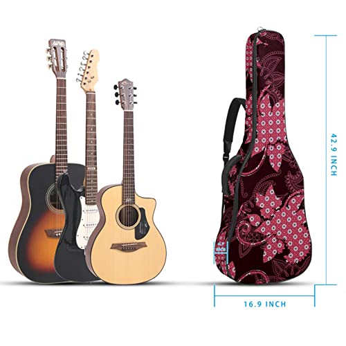 Housse de transport étanche pour guitare avec bandoulière réglable Motif art abstrait, Multicolore 10., 42.9×16.9×4.7 in… - Les Beatles, Paul McCartney, John Lennon, RIngo Starr, George Harrison Housse de transport étanche pour guitare avec bandoulière réglable Motif art abstrait, Multicolore 10., 42.9x16.9x4.7 in… – Image 6