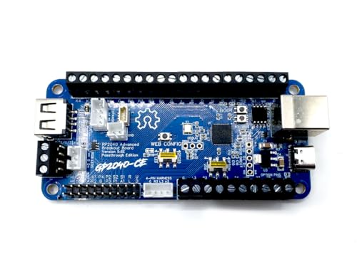 GP2040-CE V5.6E ファイティングボード アーケードコントローラー用基板 低遅延 PC/Nintedo Switch2/その他マルチプラットフォームに対応 ボタンマッピング機能/USBホストポート搭載 GP2040-CE V5.6E ファイティングボード アーケードコントローラー用基板 低遅延 PC/Nintedo Switch2/その他マルチプラットフォームに対応 ボタンマッピング機能/USBホストポート搭載