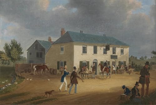 Póster Fuori dal Pike Inn di Pollard ZHAOSHAN decoración de salones modernos y oficinas