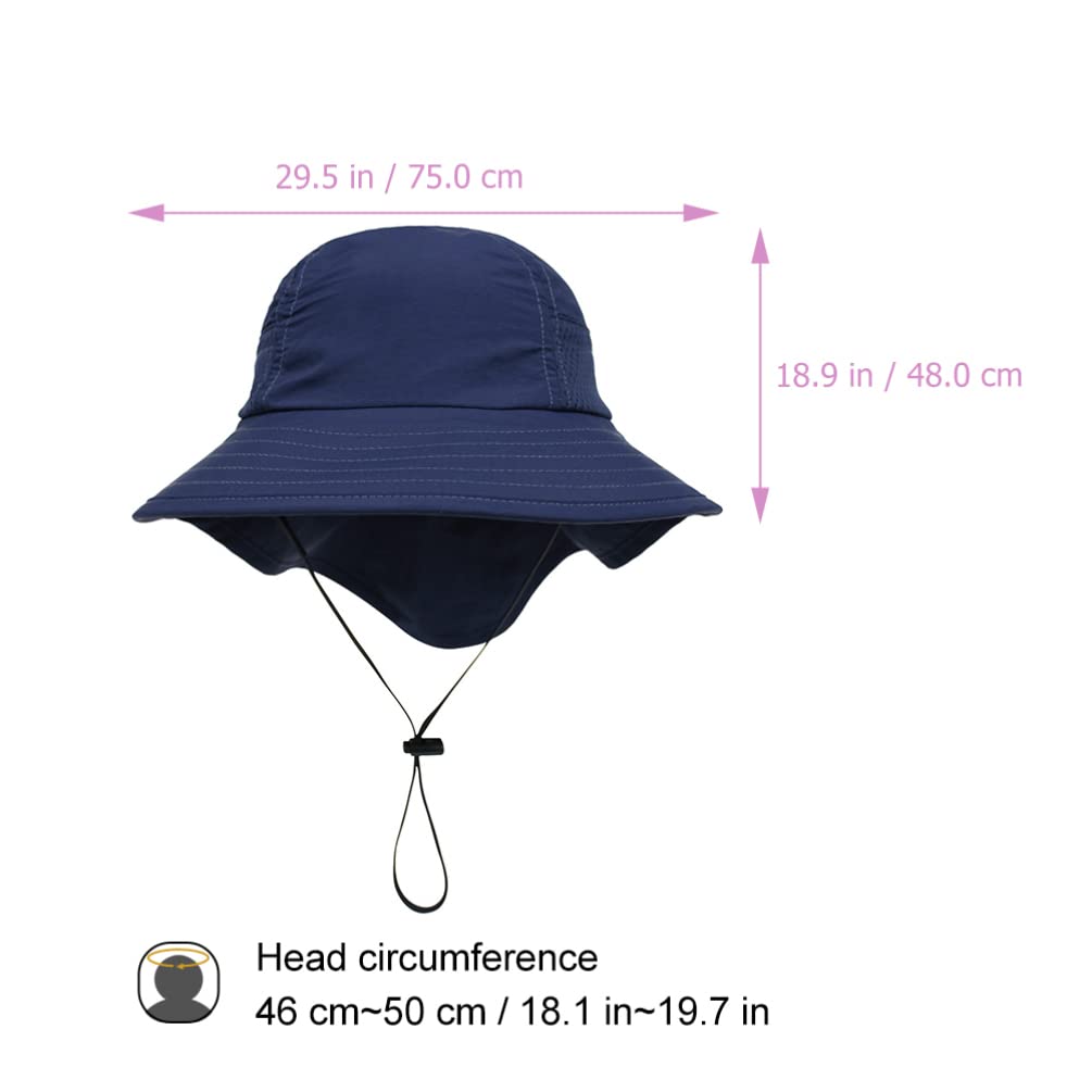 Toddmomy 2pezzi Cappello Secchiello per e Traspirante Protezione per e attività all Colori e