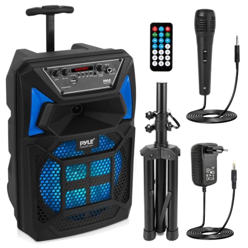 Pyle Portable Bluetooth PA Speaker System - 400W Outdoor...