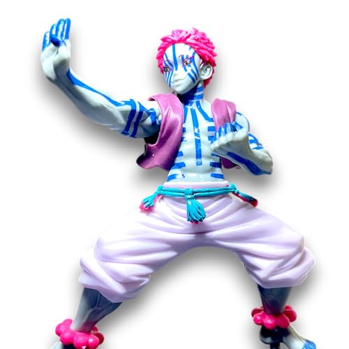 Image of Akaza Action Figure | 17 CM Premium 3D Anime Collectible Statue | Dynamic Pose Figurine for Desk, Room Decor | Gift for Anime Fans