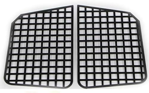 Parts & Accessories 2 PCS Protective Window Net Grill for 1/7 Unlimited Desert Racer UDR - (Color: Black)