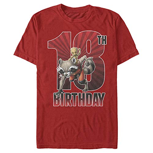 T-shirt Marvel Rocket et Groot pour homme look 18 ans soirée