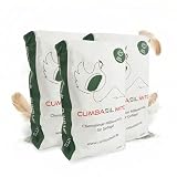Cumbasil Mite Lot de 3 bains de poussière pour poules, 25 kg, poudre de bain de sable contre les acariens, anti-acariens, protection naturelle contre les acariens, poudre