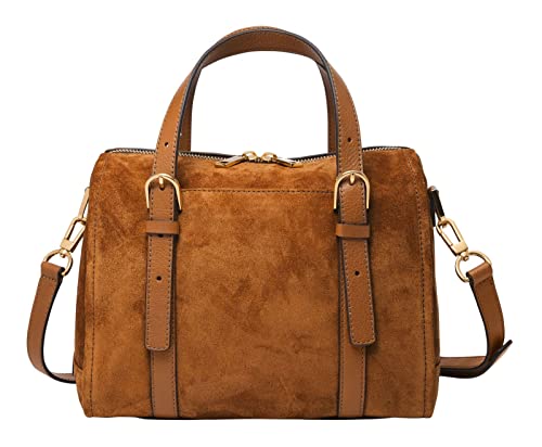 Fossil Carlie Satchel Saddle