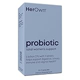 her own Probiotics for Women, 5 Billion CFUs with Prebiotics, Supports Healthy Digestion, 11 Strains, Gluten and Soy Free, Vegan, Non-GMO, 30 Capsules, 30 Servings