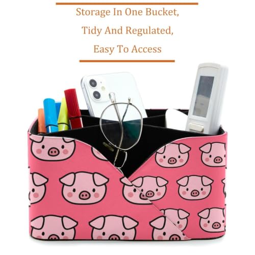 Porte-stylo tête de cochon rectangulaire pour libérer votre bureau - 3