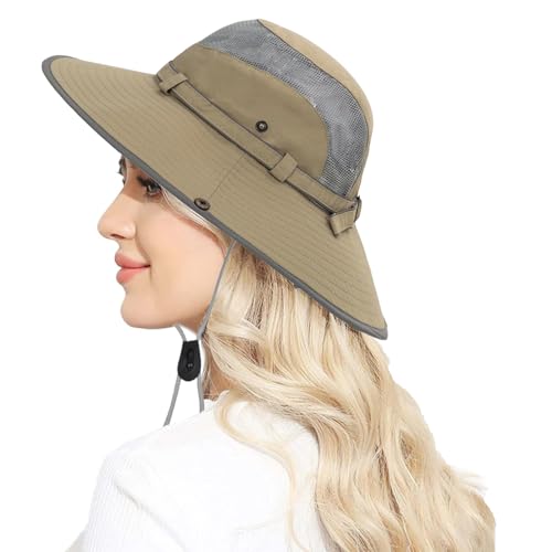 Sombrero de sol unisex color caqui tamaño M miniatura 1