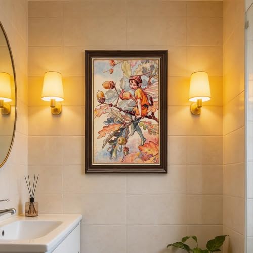 Impression sur toile fée gland cadre suspendu grand format décoration murale - 7