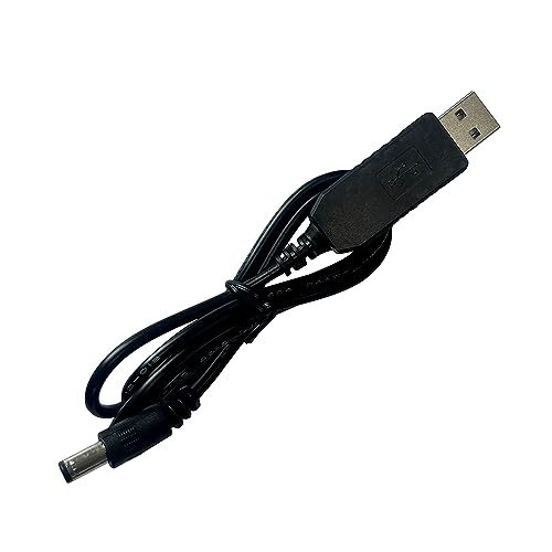 Lixada USB Charging Cable 3.3ft Length Durable for Fishing Bait Boat, Wire Cord Replacement for Fishing Bait Boat Battery Recharging Cable