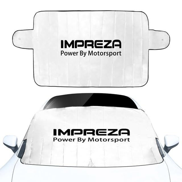 GenericFor Car - Car Windshield Sunshade Auto Accessories For Subarus Forester XV Outback Legacy WRX Tribeca Levorg BRZ Crosstrek Exiga Ascent (For Impreza)