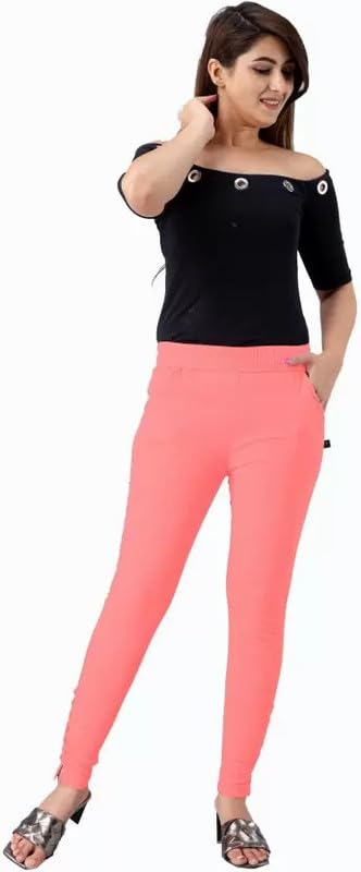 Image of Women's Stylish & Comfortable Jeggings | Stretchable High-Waist Pants BZFW Potali