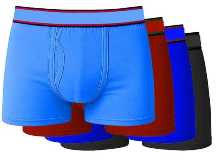 Alan Your own Choices Premium Mens Boxer Shorts Soft Stretchable Breathable Fabric, Comfortable Innerwear, Pack of (in, Numeric, 95, 4) Blue-image-41